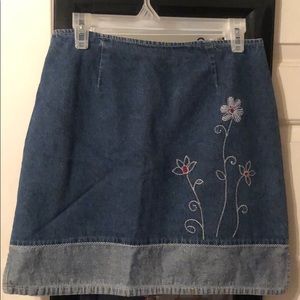 denim skirt